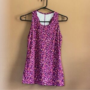 Nike Girls Youth XL Purple Sleeveless Racerback Tank Top